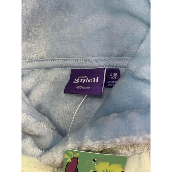 Disney Lilo and Stitch Fleece Long Hoodie Girls One‎ Size Comfort Lounge Wear - Picture 3 of 7